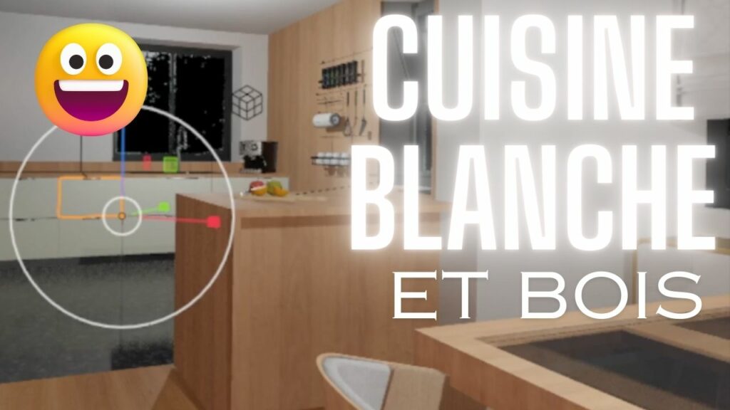 Aménager une cuisine blanche et bois ouverte sur salon