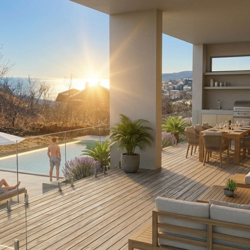 cuisine d'extérieur