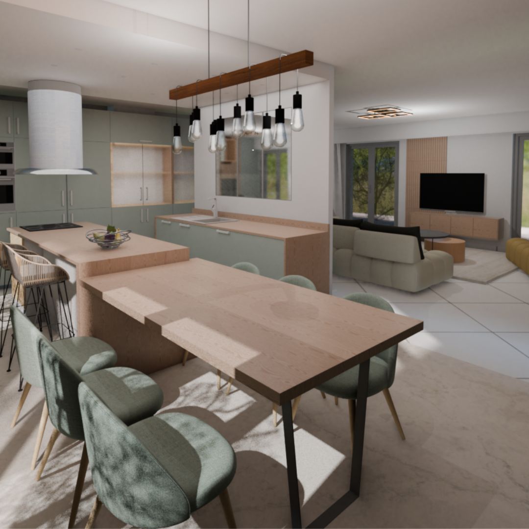 plans pdf cuisine ouverte sur salo