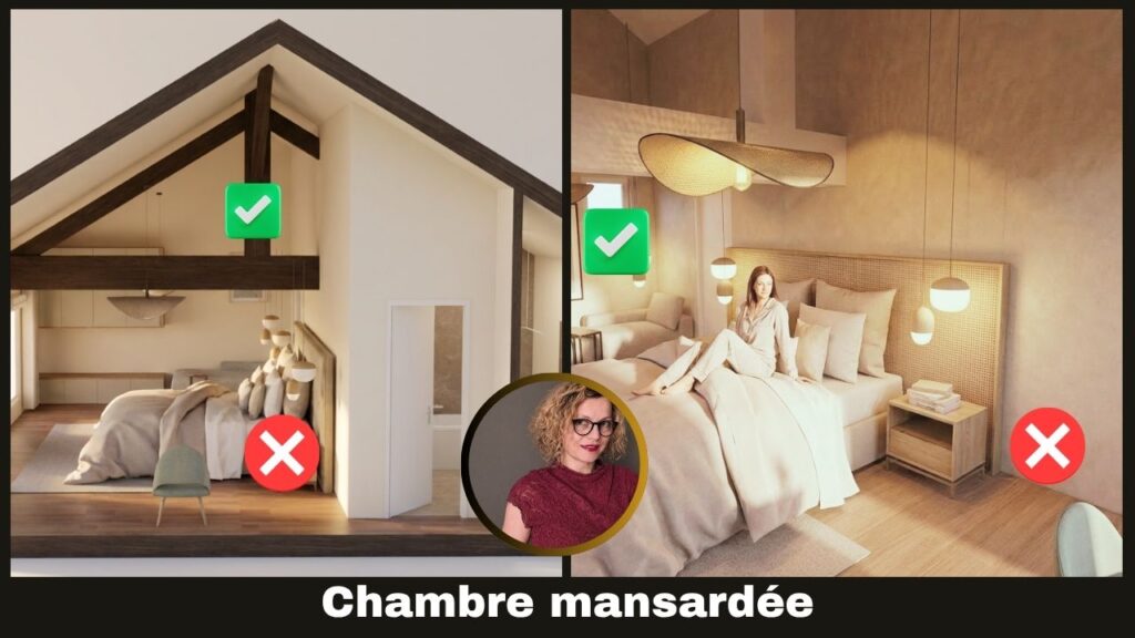 Chambre mansardée