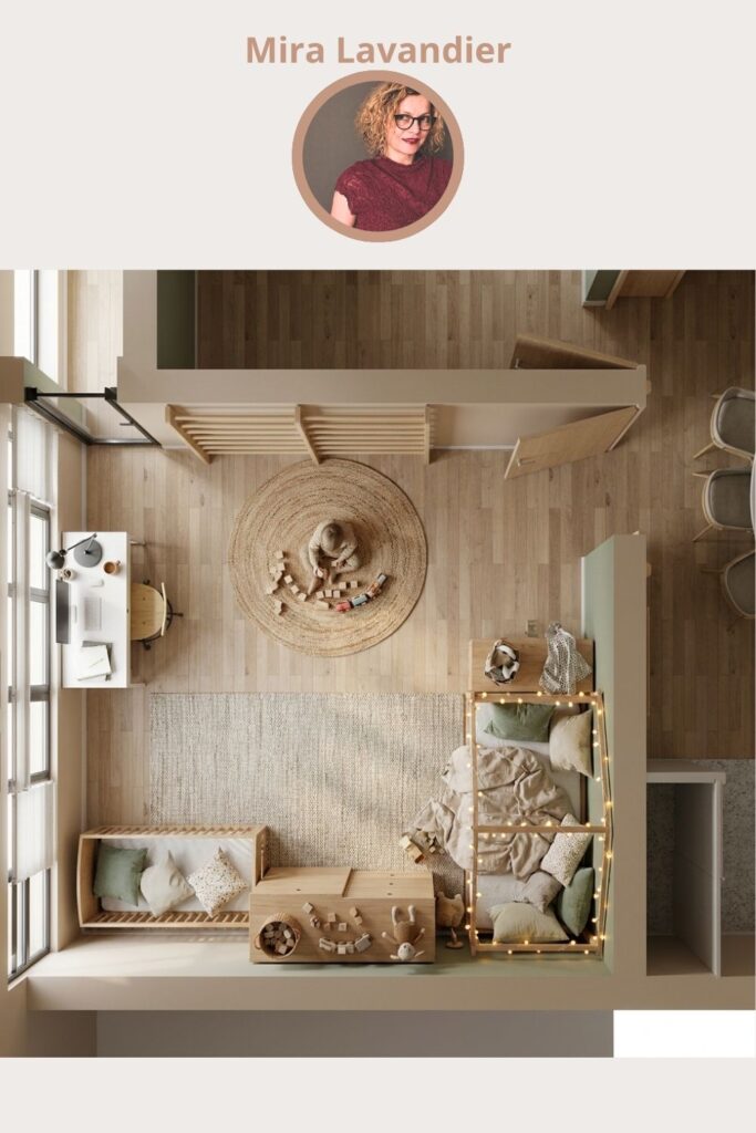 plan chambre 2 enfants