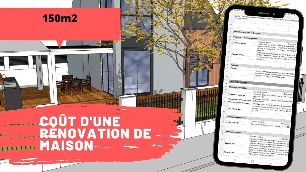 Prix Installation électrique Maison 150m2 Quel cout rénovation maison 150m2 /sans blague/