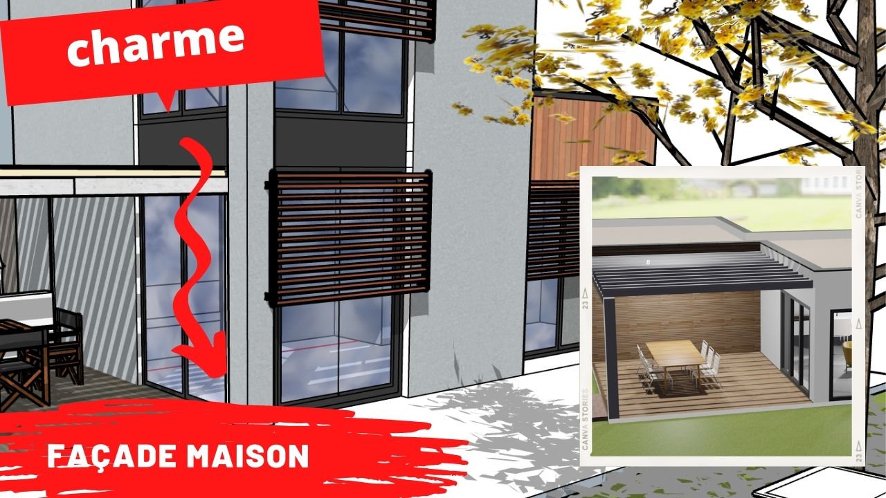 donner du cachet a une facade de maison | Logement éco responsable