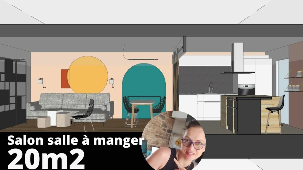 Comment aménager salon salle à manger 20m2 cosy et moderne