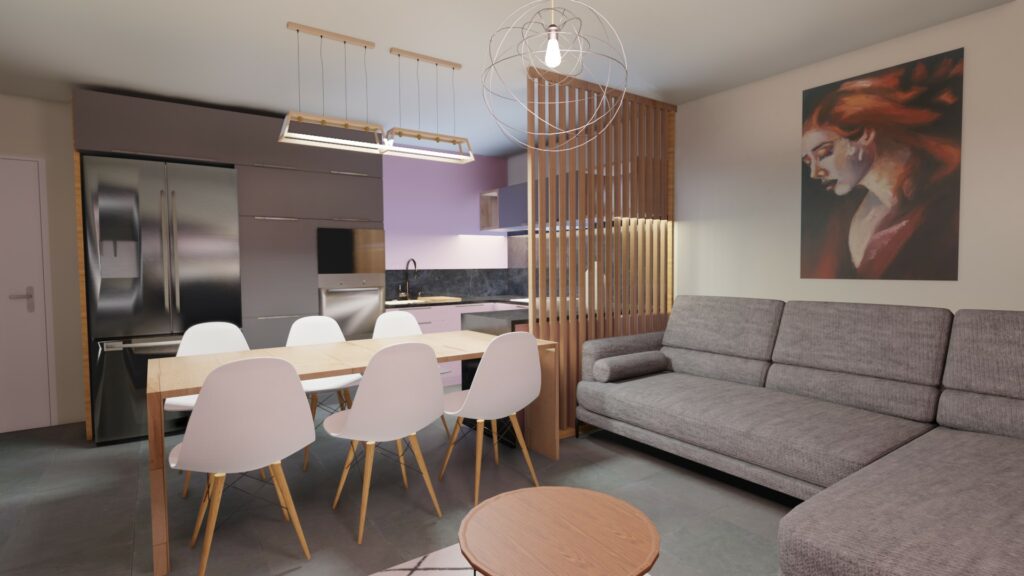 Amenager Une Piece Cuisine Salon Salle A Manger Aménager une cuisine en u ouverte sur salle à manger