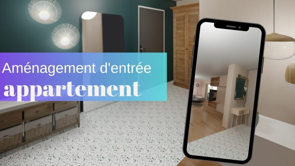 Amenagement entree appartement bohème chic
