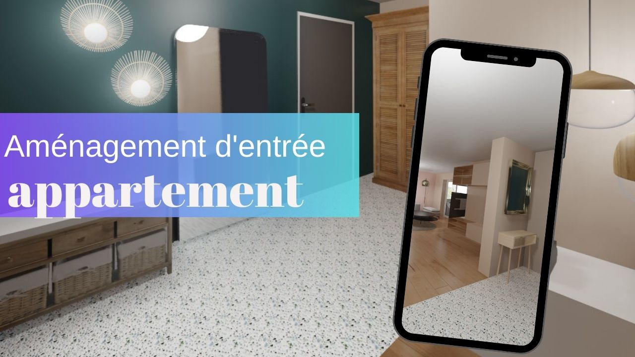 Amenagement entree appartement bohème chic
