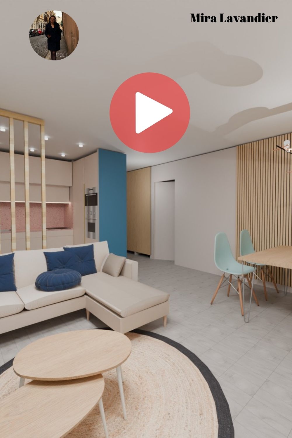 Comment aménager une cuisine ouverte sur salon 25m2?
